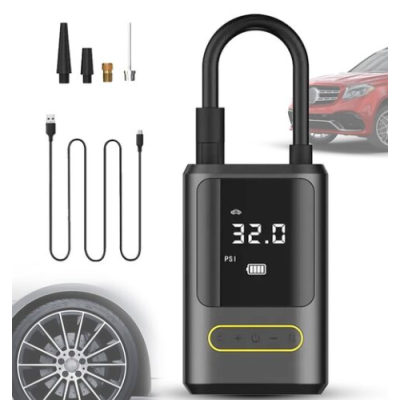 Compresor auto de aer portabil ATJ 8466 cu display digital