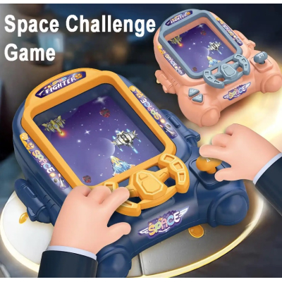 Consola de jocuri arcade tip aventura spatiala pentru copii