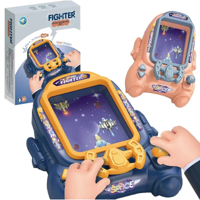 Consola de jocuri arcade tip aventura spatiala pentru copii