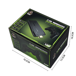 Consola Game stick cu peste 20000 de jocuri incorporate 2 controlere wireless iesire HDM