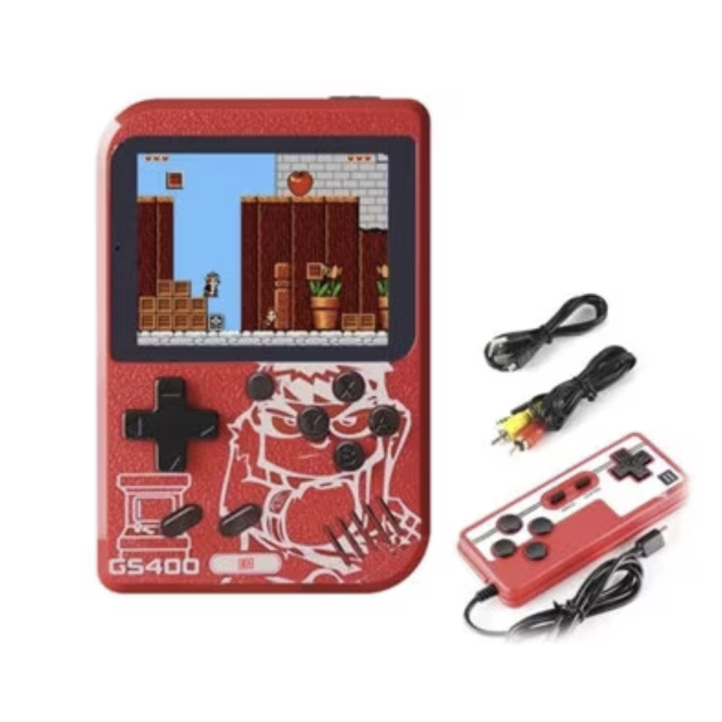 Consola retro cu 400 jocuri controler suplimentar GS400
