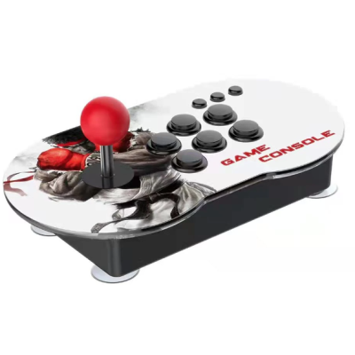 Consola retro pentru jocuri video cu maneta