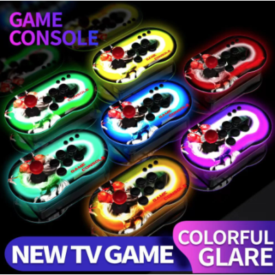 Consola retro pentru jocuri video cu maneta