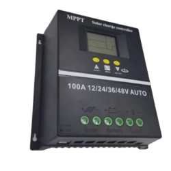 Controler solar 12V/24V/36V/48V 100A