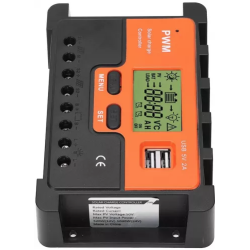 Controller Tensiune Pentru Panou Solar KZ001 12V 10 A LCD