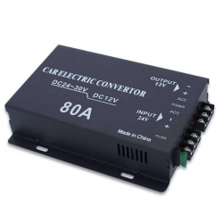 Convertor auto 80A tensiune 24v la 12v