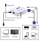 Convertor HDMI la VGA 4K cu audio Q JC144