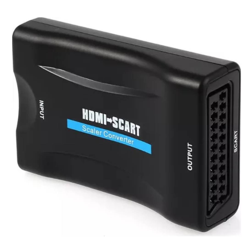Convertor semnal video HDMI la SCART QY V06 FullHD 1080p