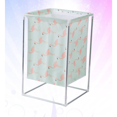 Cos de Rufe Multicolor cu suport metalic