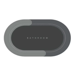 Covor de baie absorbant antiderapant 58 x 78cm material moale 3,5 grosime