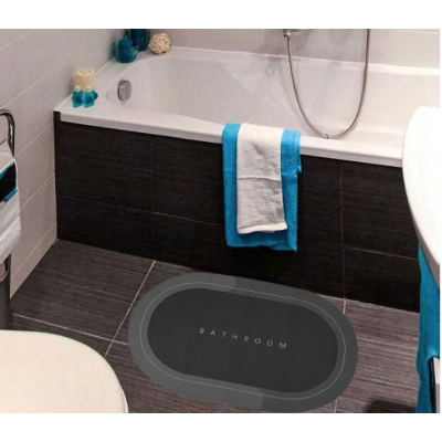 Covor de baie absorbant antiderapant 58 x 78cm material moale 3,5 grosime