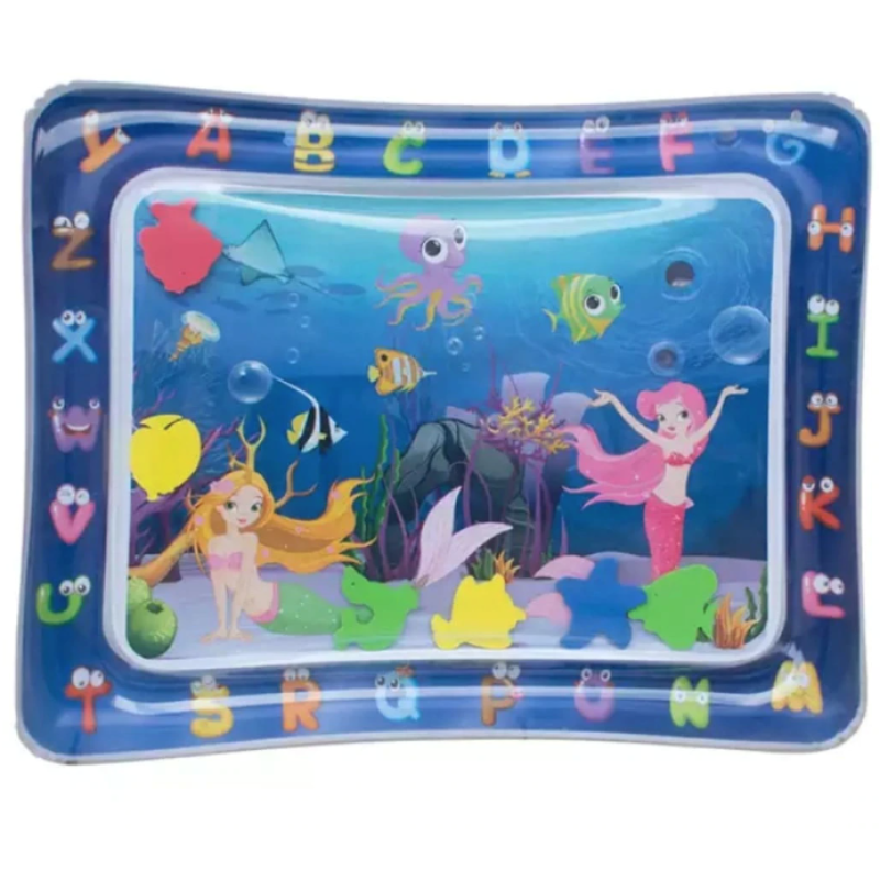 Covoras cu apa senzoriala pentru bebelusi 60x51x8 cm Gonflabil