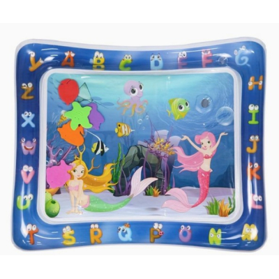 Covoras cu apa senzoriala pentru bebelusi 60x51x8 cm Gonflabil