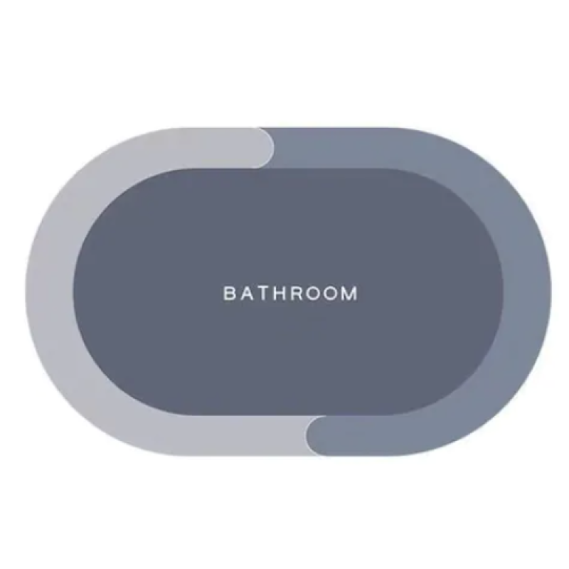Covoras super absorbant pentru baie cu uscare rapida model BATHROOM MARE