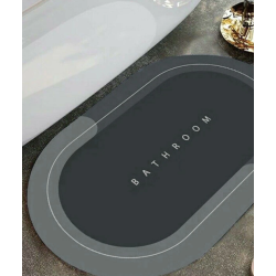 Covoras super absorbant pentru baie cu uscare rapida model BATHROOM MARE 