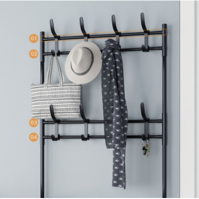 Cuier haine cu suport pantofi  5 rafturi 171x80 cm