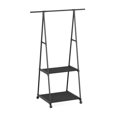 Cuier Haine Cu Suport Pantofi Design Stil Industrial Triunghiular 160 Cm