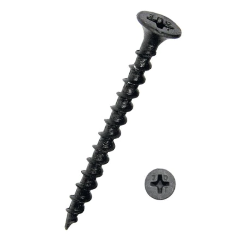 Cutie 200 piese NEGRESE pentru rigips 4.2 x 63 mm
