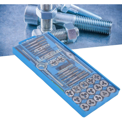 Cutie 40 piese filiere si tarozi tip Trusa