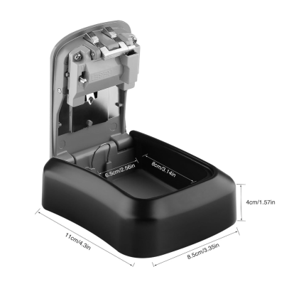 Cutie cu cifru pentru depozitare chei montare pe perete Regim Hotelier plastic colorat