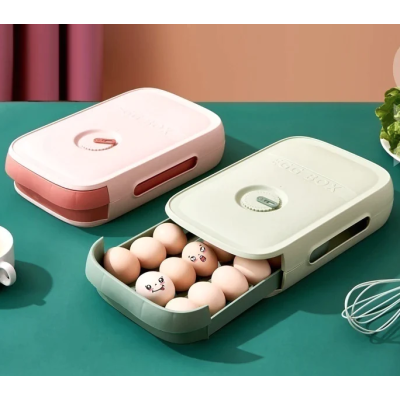 Cutie cu sertar pentru depozitare oua