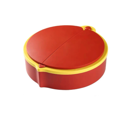 Cutie de depozitare pentru gustari cu 4 separatoare