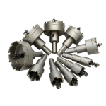 UB Cutie Metalica cu 10 Freze pentru Metal cu Pastile Vidia 16mm-53mm