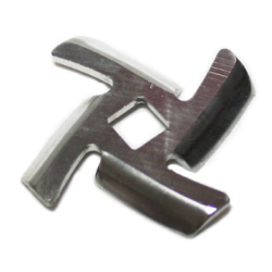 Cutit din inox pentru masina tocat carne electrica cu interior patrat No 5