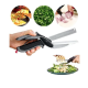 Cutit Tip Foarfeca Multifunctional pentru Bucatarie  2 in 1