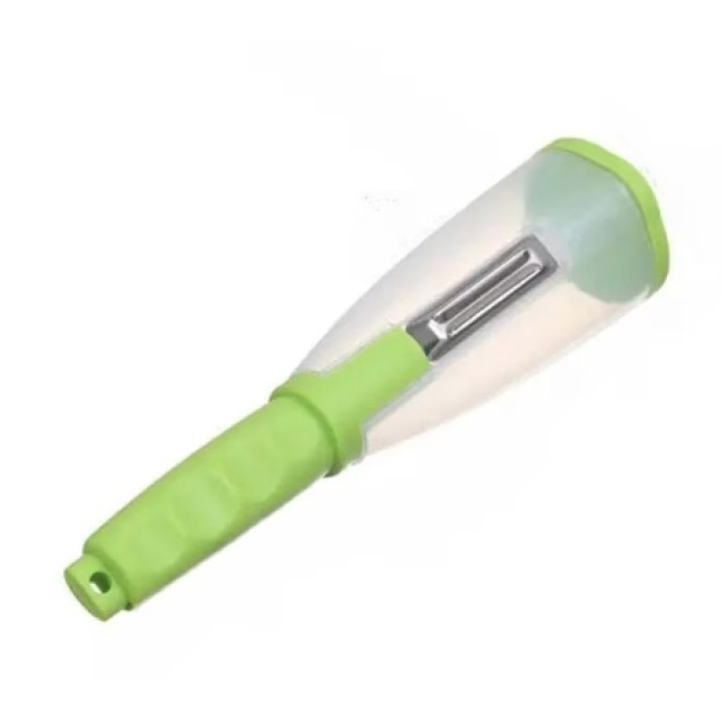 Decojitor cu cutie de colectare resturi din Plastic Verde