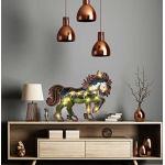 Decoratiune interioara luminoasa forma cal