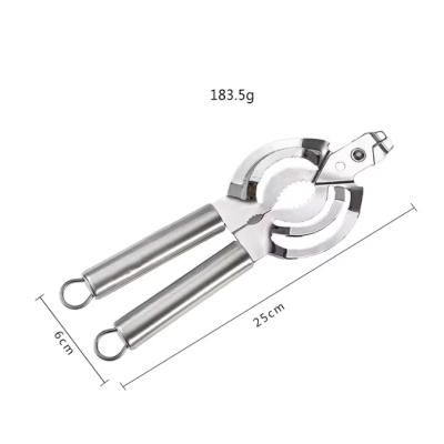 Desfacator multifunctional de borcane inox 25 x 6 cm