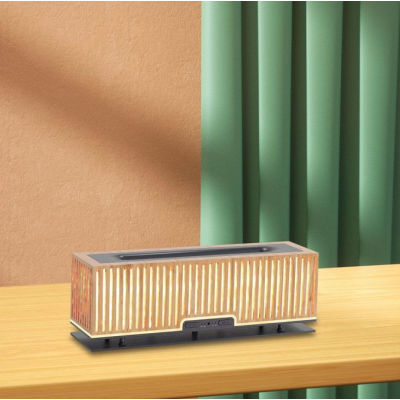 Difuzor de aromaterapie aspect lemn rezervor 200ml