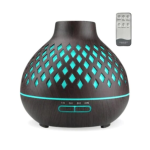 Difuzor de aromaterapie cu telecomanda rezervor 400ml