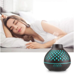 Difuzor de aromaterapie cu telecomanda rezervor 400ml