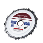 Disc flex lemn cu lant drujba polizor unghiular 115 x 22  diametru 4'' MX456