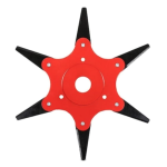 Disc motocoasa cu 6 lame