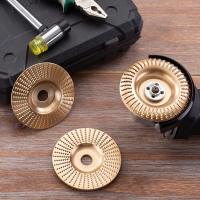 Disc Polizor Unghiular Lemn Rotunjit 100 Ø Gold