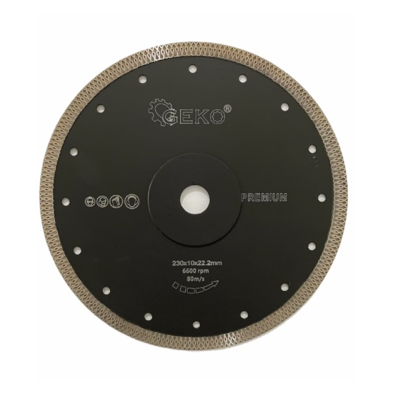 Disc taiere 230 x 22.23mm pentru taiat gresie faianta piatra premium negru