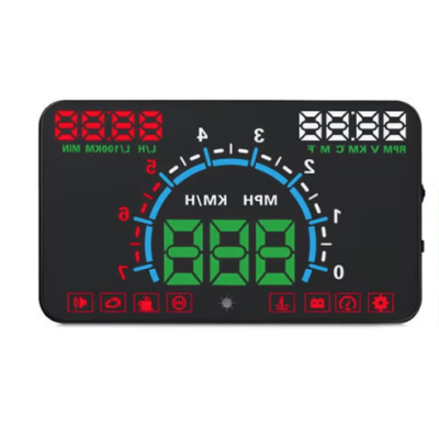 Display Auto Head Up E350 Kilometraj Cu Multiple Functii Si Proiectie Parbriz