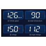 Display digital auto  HEAD UP