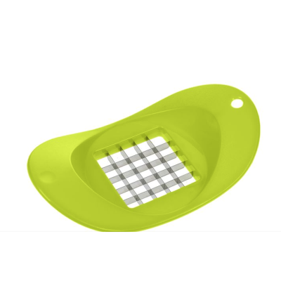 Dispozitiv din plastic cu lame din otel inoxidabil de taiat fructe si legume