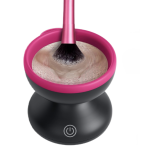 Dispozitiv electric rotativ pentru curatare pensule makeup incarcare usb