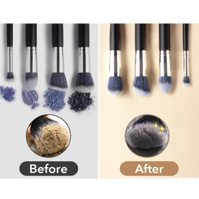 Dispozitiv electric rotativ pentru curatare pensule makeup incarcare usb