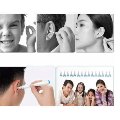 Dispozitiv pentru curatarea urechilor 16 varfuri din silicon pentru igiena adecvata si sanatatea urechii