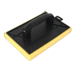 Drisca finisare cu burete 280 x 150 mm GALBENA