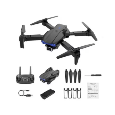 Drona E99 Pro Pliabila Camera Dubla Telecomanda 3 moduri viteza Bateria 1800 Mha HPV 2.4G