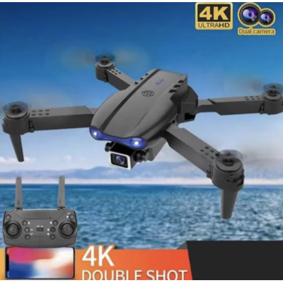 Drona E99 Pro Pliabila Camera Dubla Telecomanda 3 moduri viteza Bateria 1800 Mha HPV 2.4G