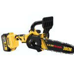 Drujba electrica LEIHMANN lama 30CM cu 2 acumulatori 24V 5AH galben cu negru