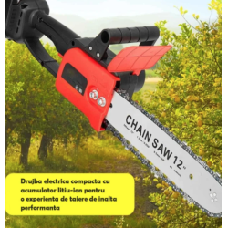 Drujba Motofierastrau Dasgut 12 inch cu 1 Acumulator Lithium putere 1200 W